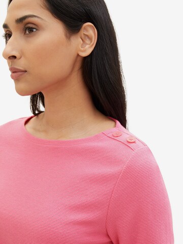 TOM TAILOR Shirt in Roze