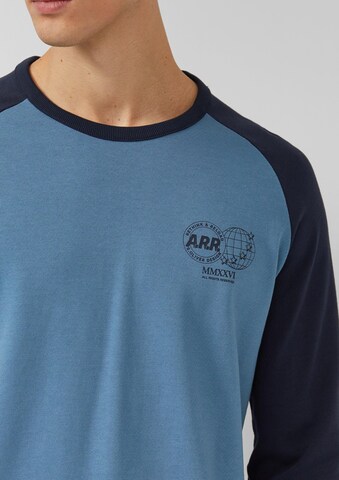 Sweat-shirt s.Oliver en bleu