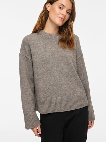 VILA Sweater 'VISia' in Grey