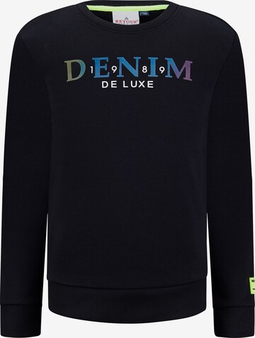 Retour Jeans Sweatshirt 'Jorn' in Black: front