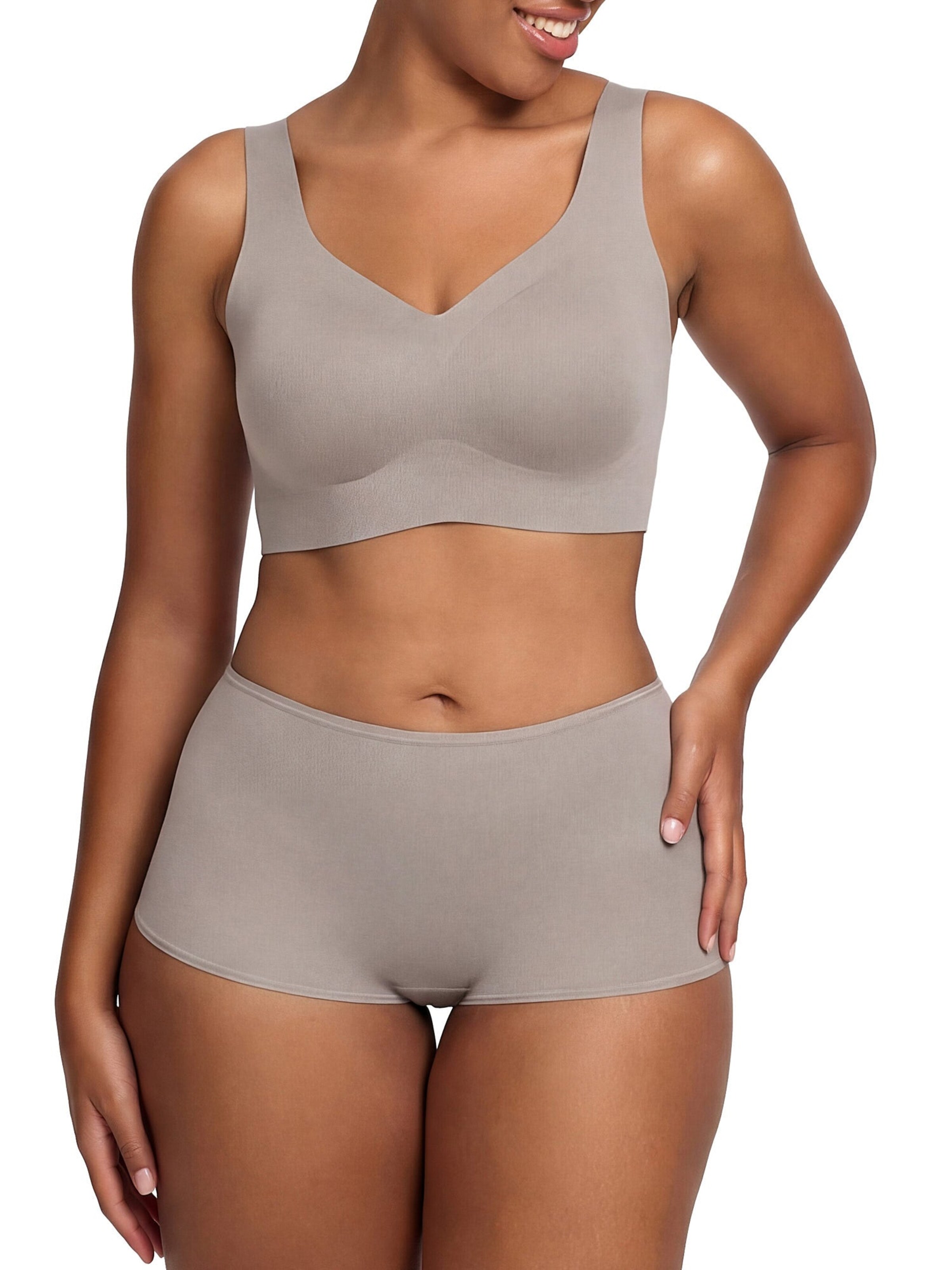 cfab by creamy fabrics Minimizer Minimizer 'Comfort Minimizer Back Support BH' in Grijs