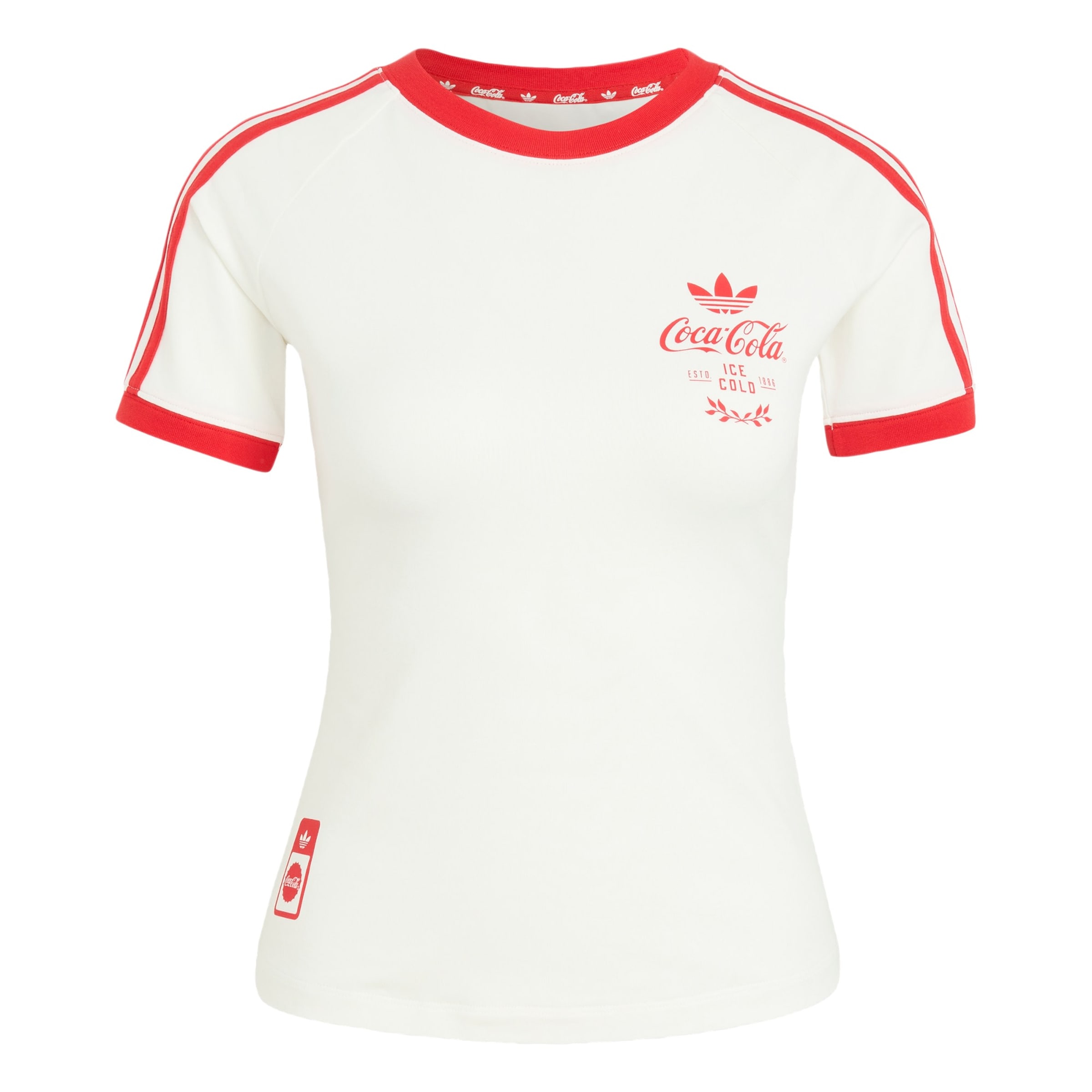 ADIDAS ORIGINALS Póló - fehér: elől