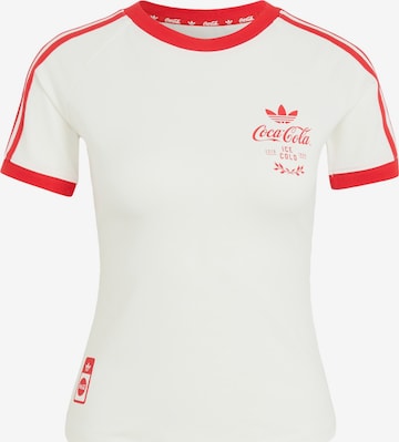ADIDAS ORIGINALS Póló - fehér: elől
