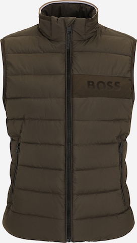 Gilet 'H-Cenito' BOSS en vert : devant