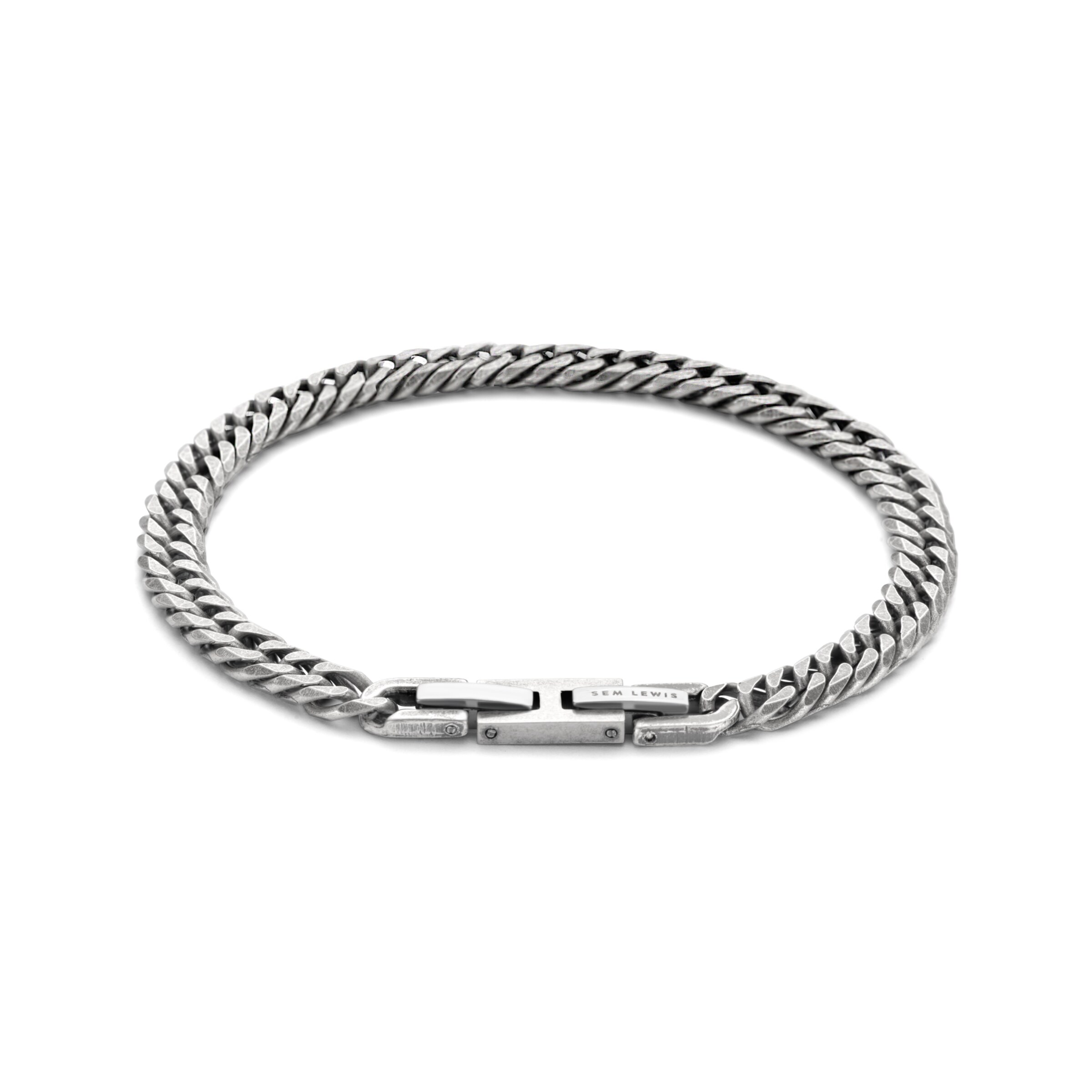 Sem Lewis Armband in Silber: Vorderseite