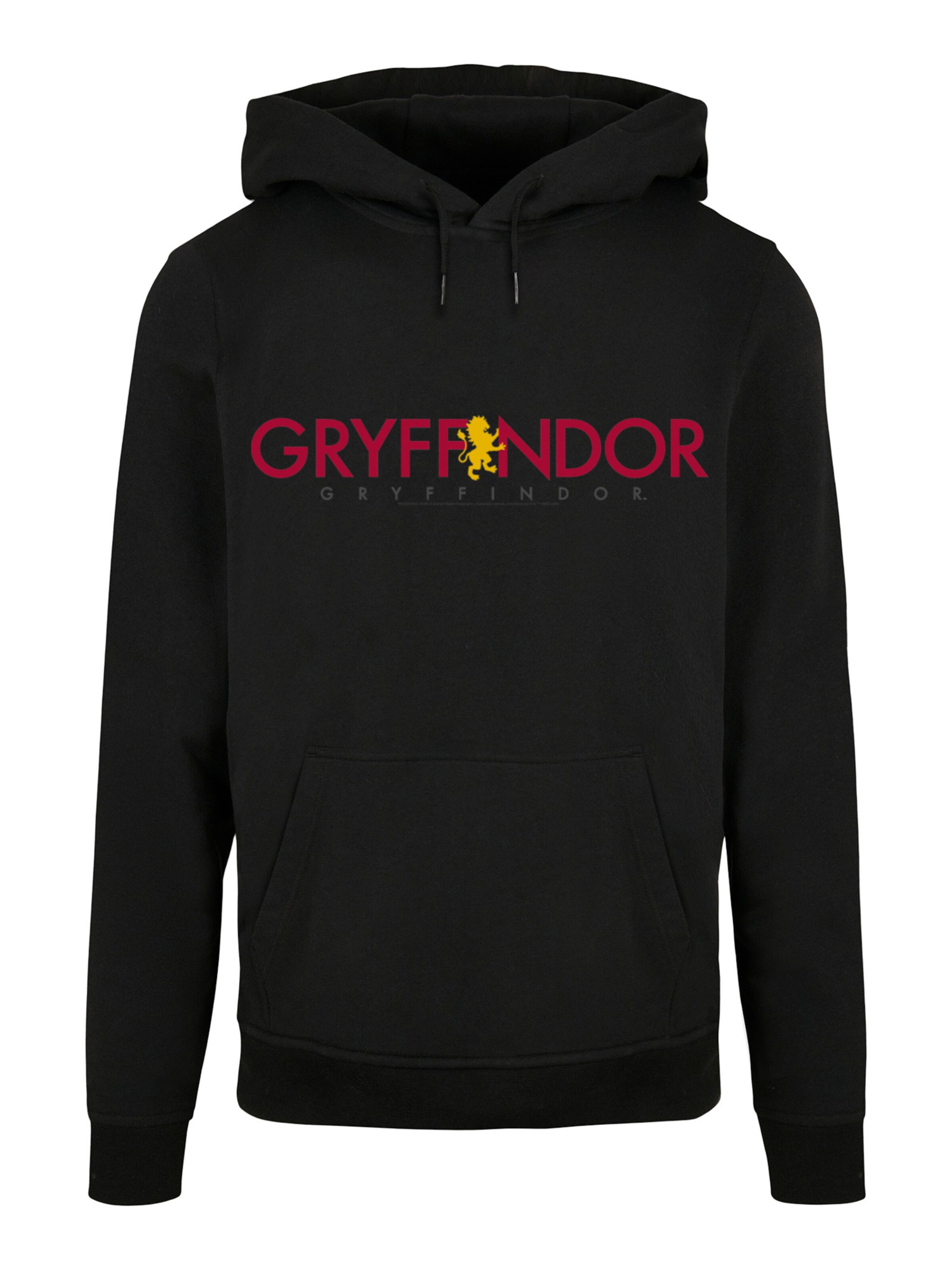 Sweat-shirt 'Harry Potter Gryffindor' F4NT4STIC en noir : devant