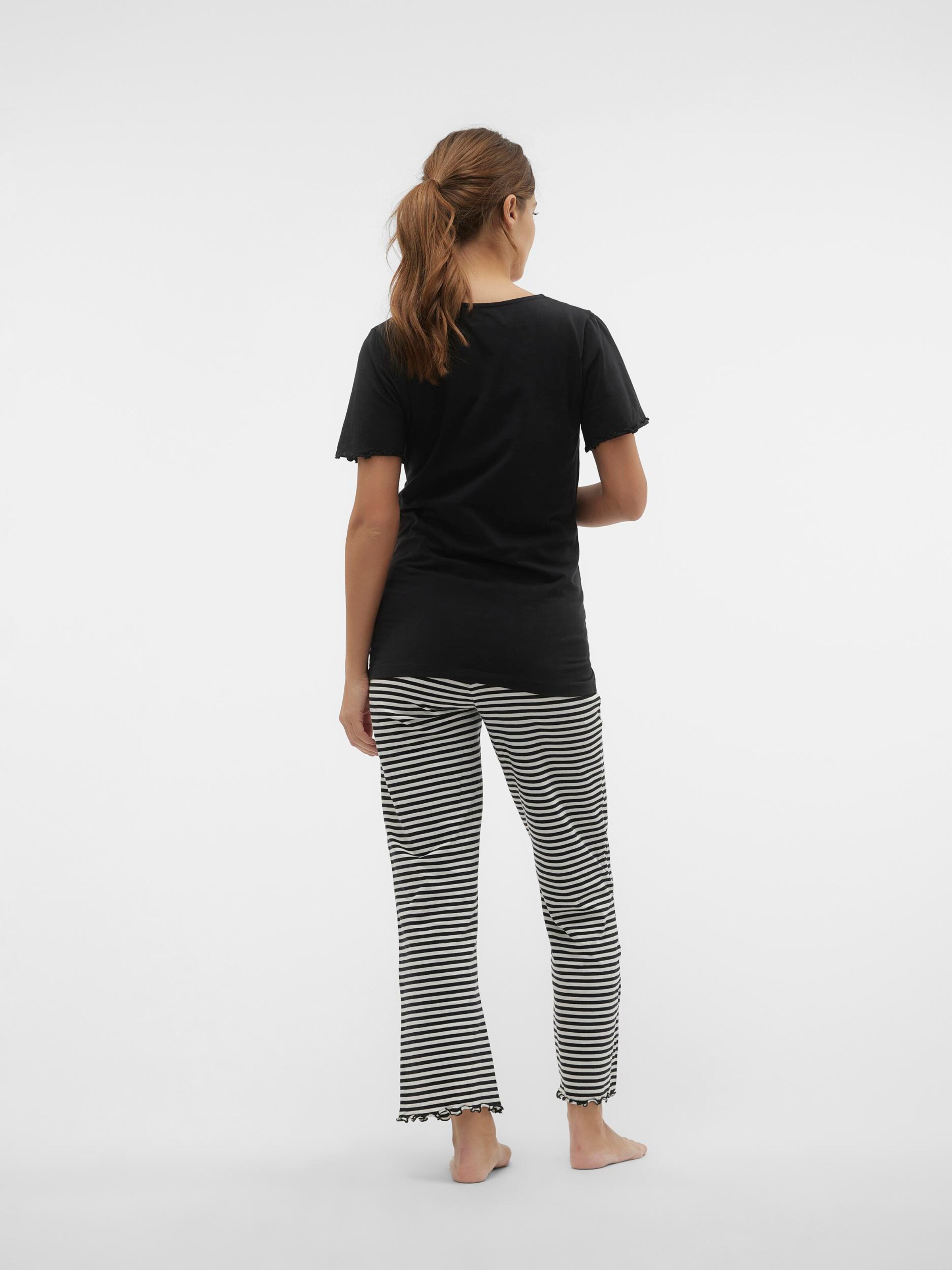 MAMALICIOUS Pajama HOLLY TESS in Black ABOUT YOU