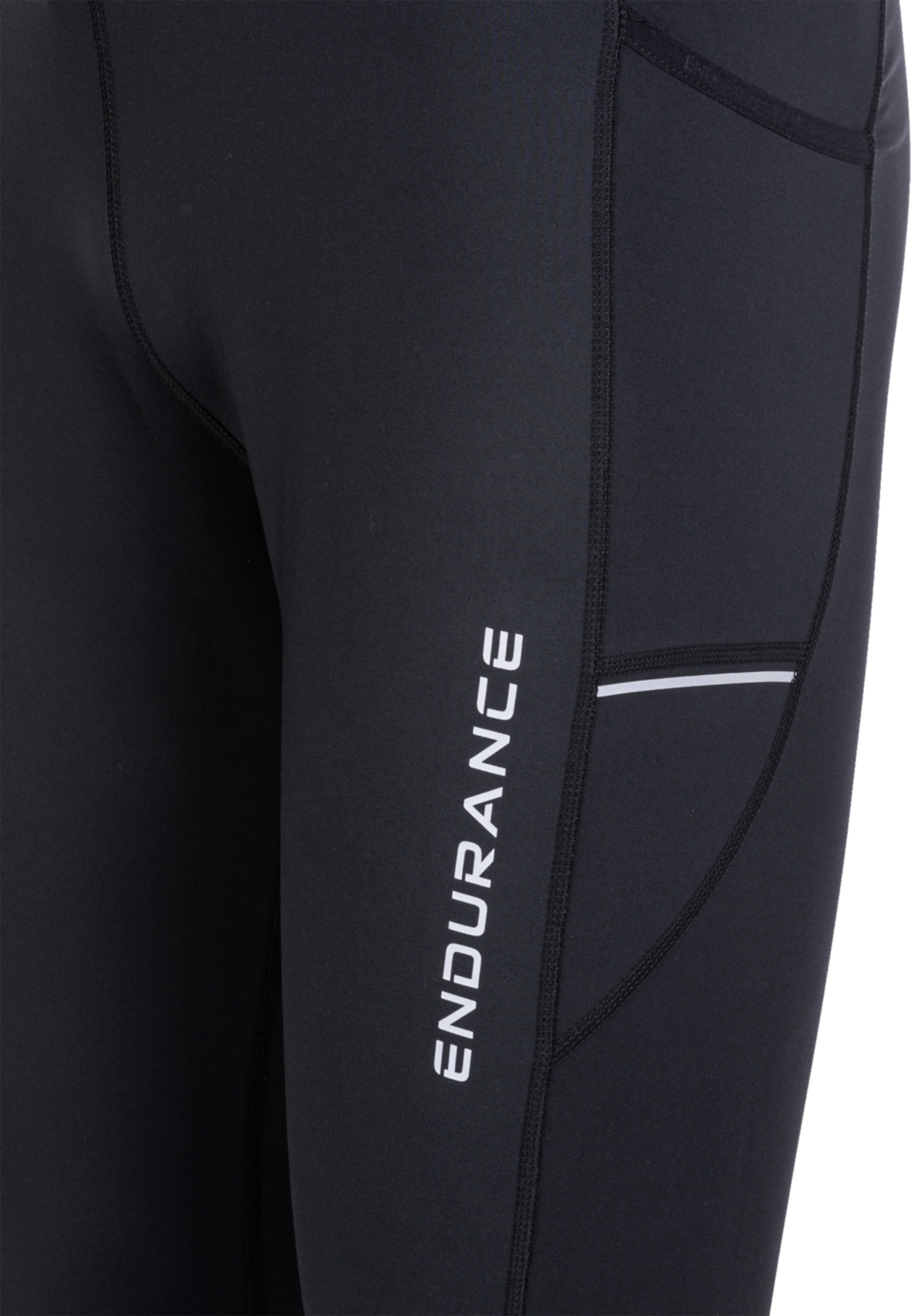 ENDURANCE Skinny Sports trousers 'Energy V2' in Black