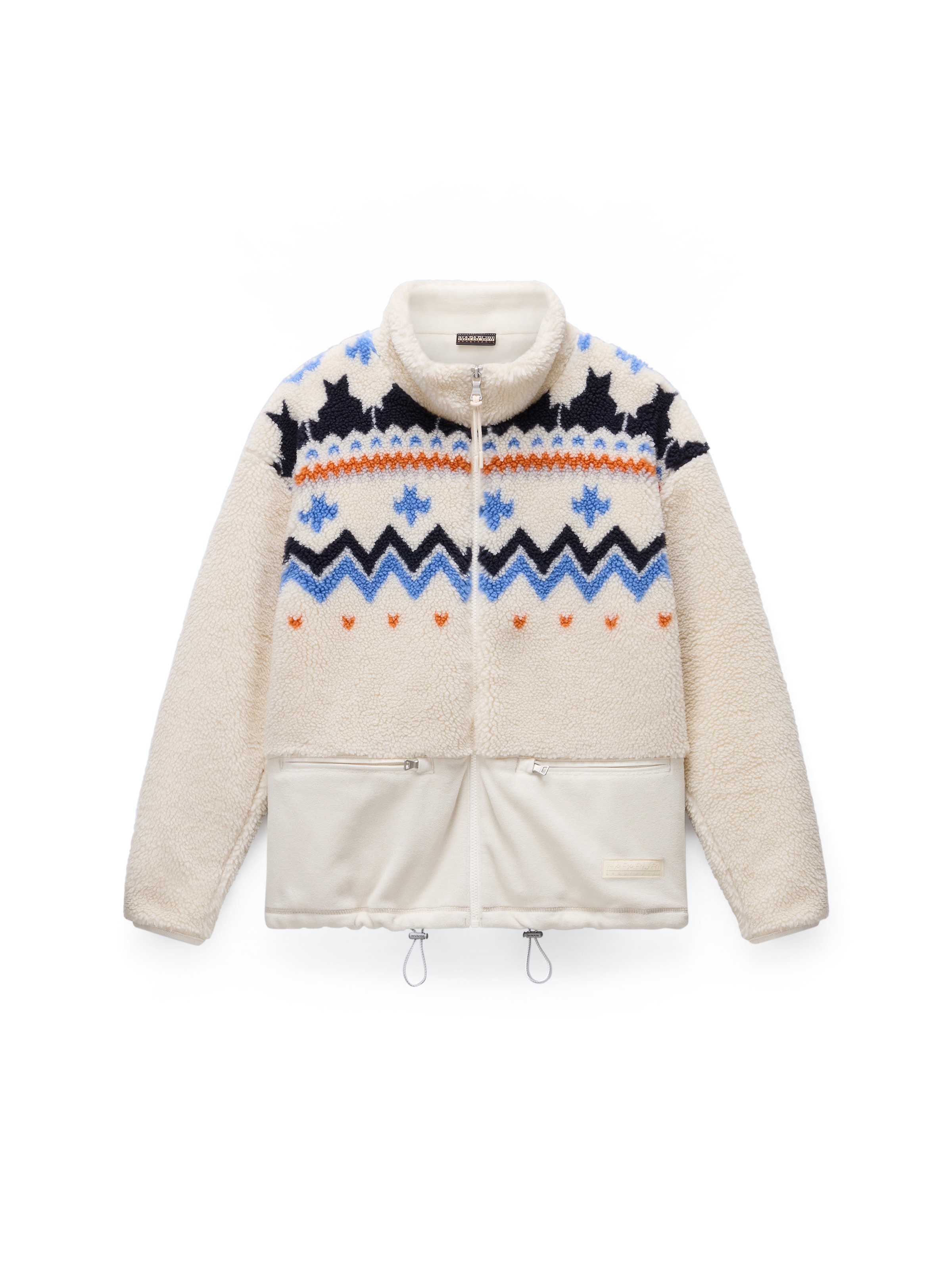 NAPAPIJRI Fliisjakk &#x27;T-Ansei&#x27;, värv beež: eest vaates