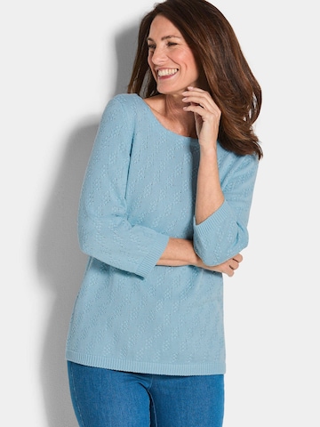 Pull-over Goldner en bleu : devant