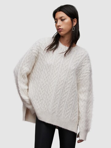 AllSaints Sweter 'SIRIUS' w kolorze biały: przód