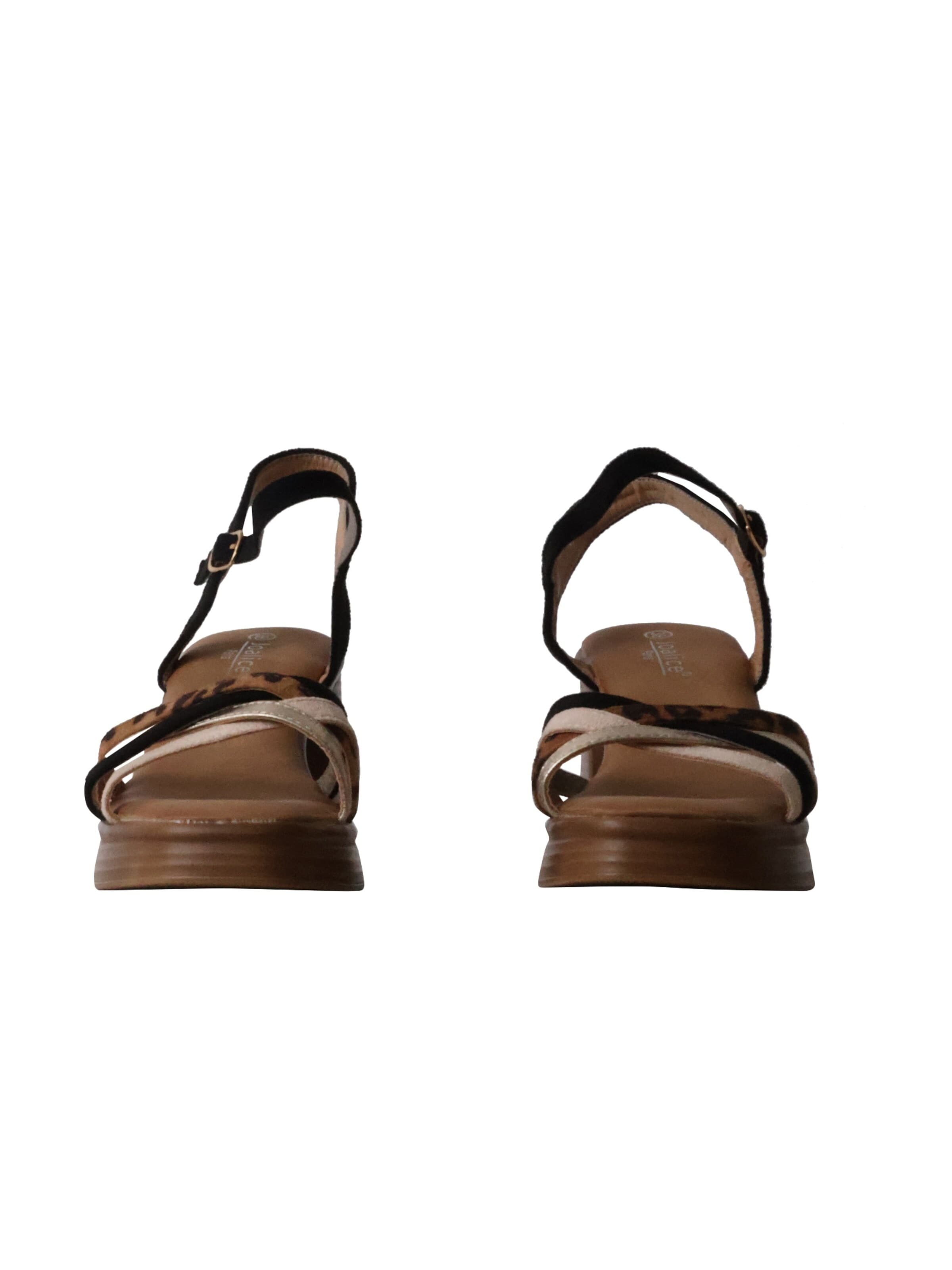 Super Mode Sandaal 'Joalice-Sandalen mit Absatz' in Zwart