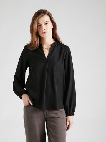 Camicia da donna di s.Oliver in nero: frontale