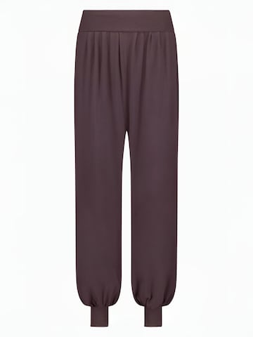 Urban Goddess Yoga & Activewear Loose fit Harem Pants 'Rhea Yoga Broek - Forest' in Purple: front