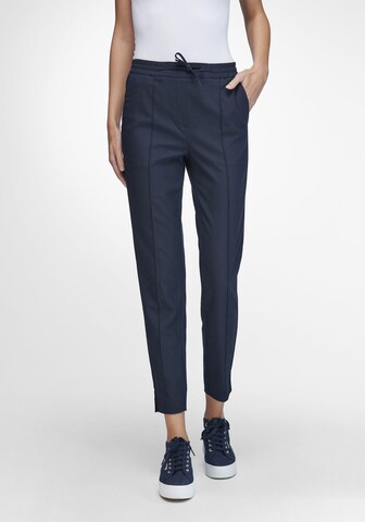 Coupe slim Pantalon WALL London en bleu : devant