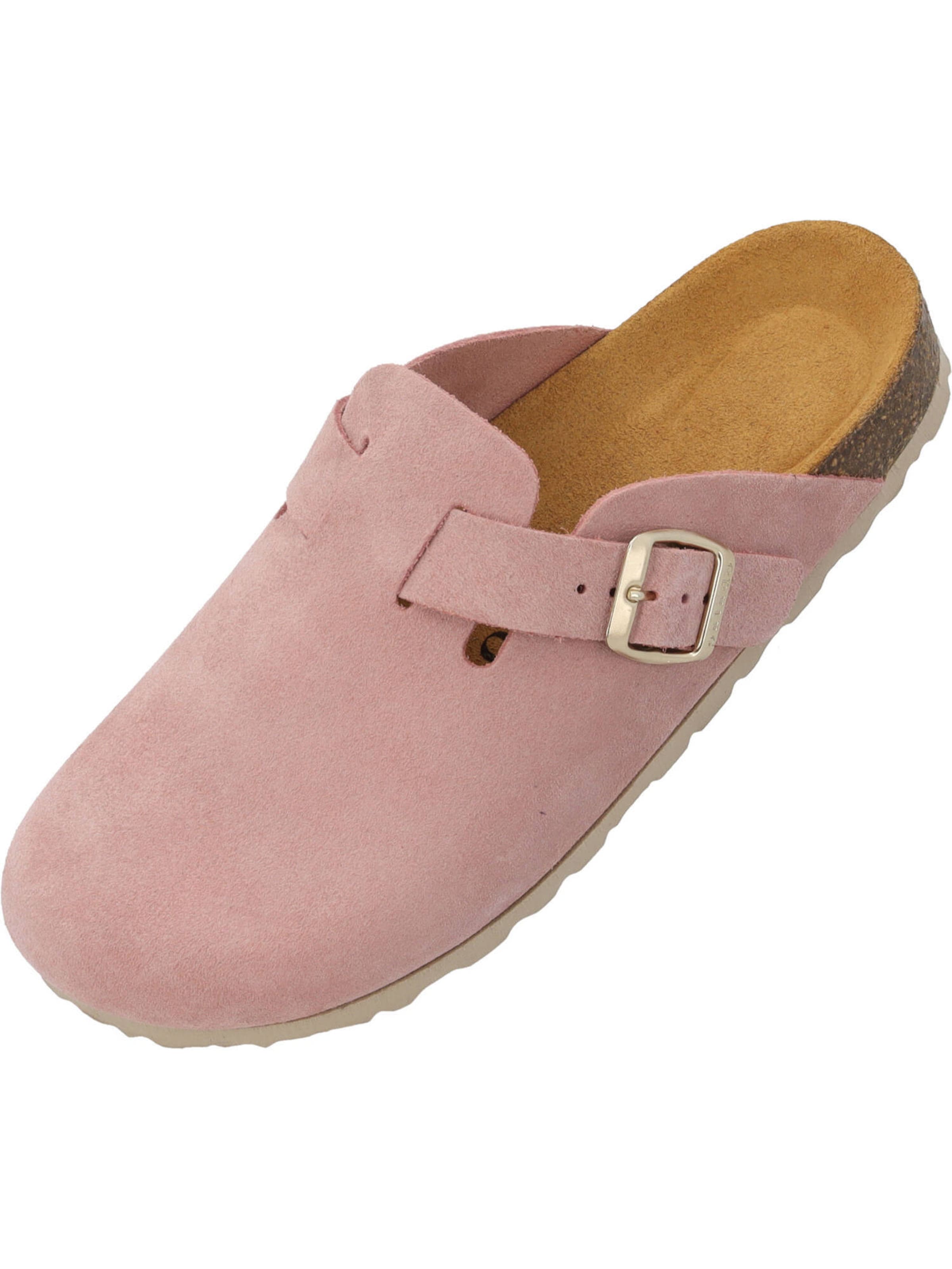 Palado Clogs 'Kiel' in Pink: Vorderseite