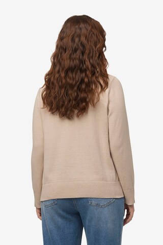 Pull-over Ulla Popken en beige