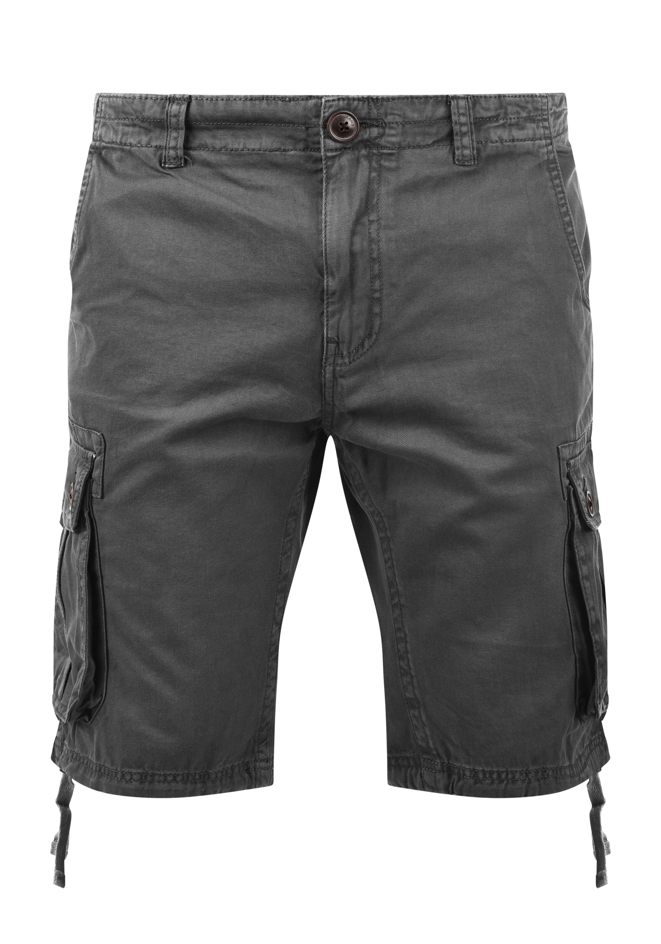 Regular Pantalon cargo 'Vizela' !Solid en gris : devant