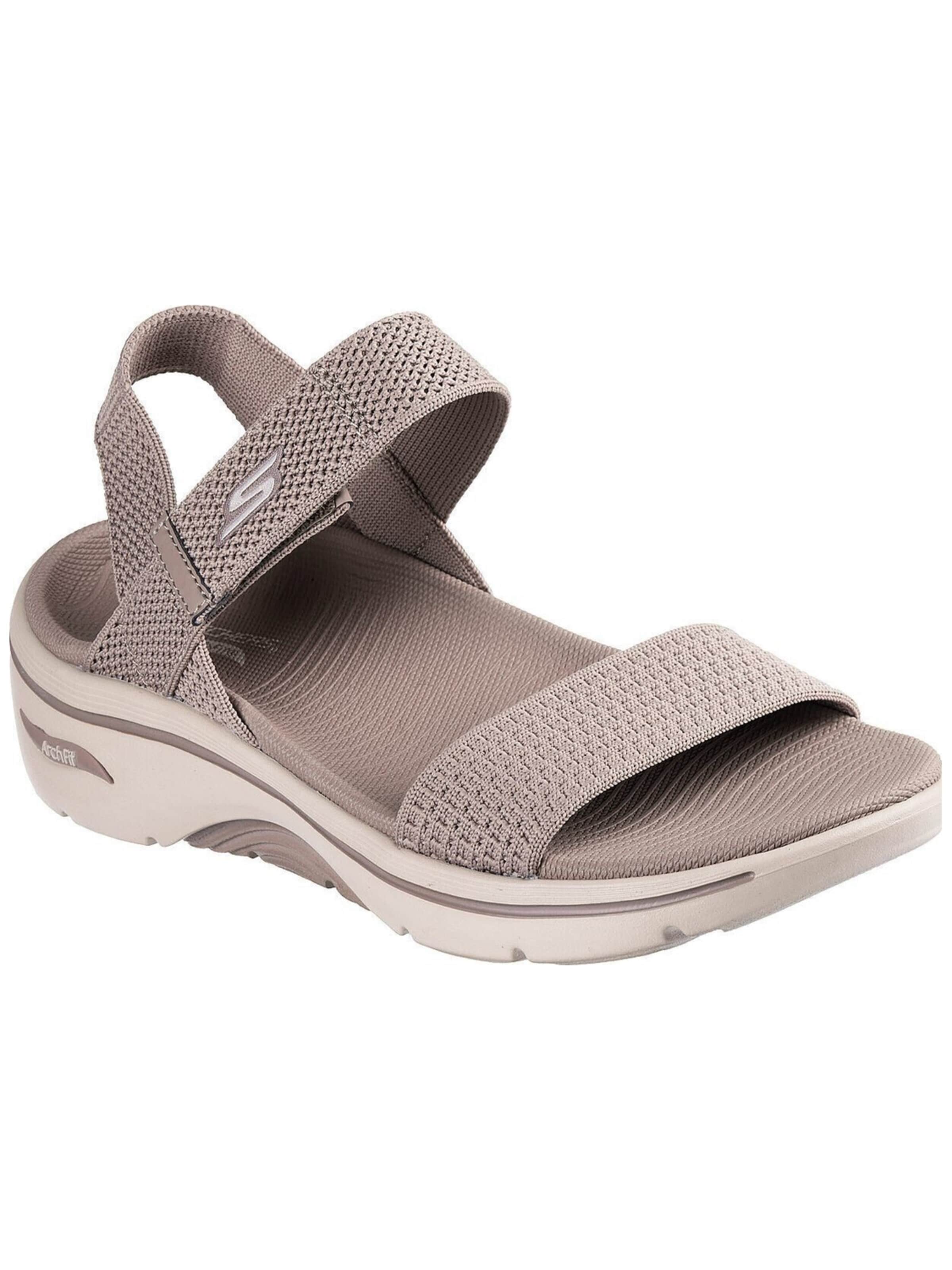 Sandales 'Skechers Go Walk Arch Fit 2.0' SKECHERS en marron : devant