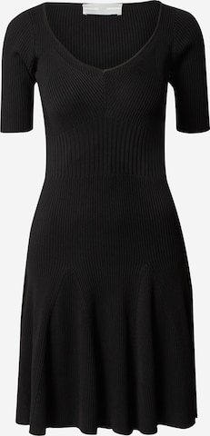 GUESS Трикотажное платье 'JULIE' в Черный: спереди