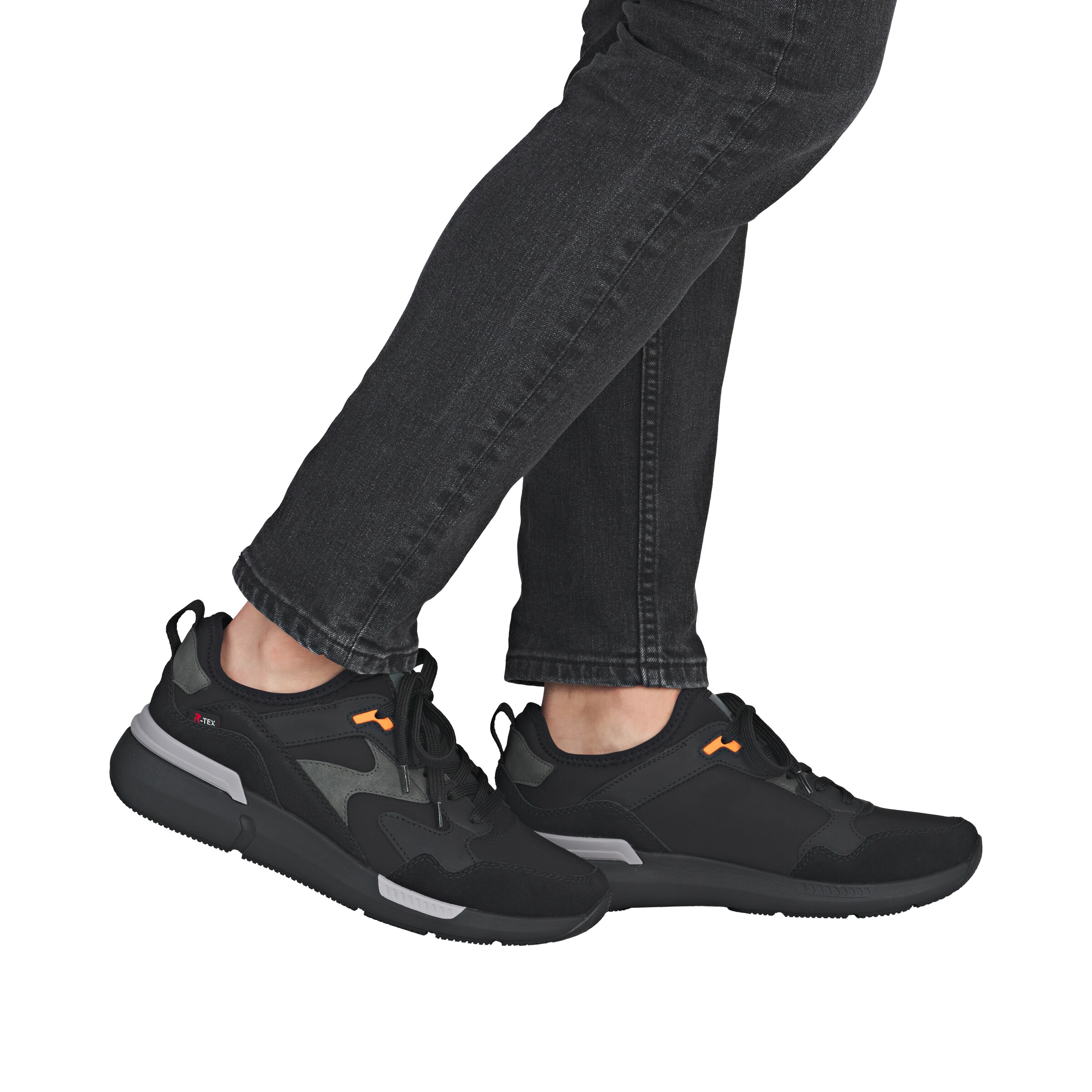 Rieker Sneakers laag in Zwart: voorkant