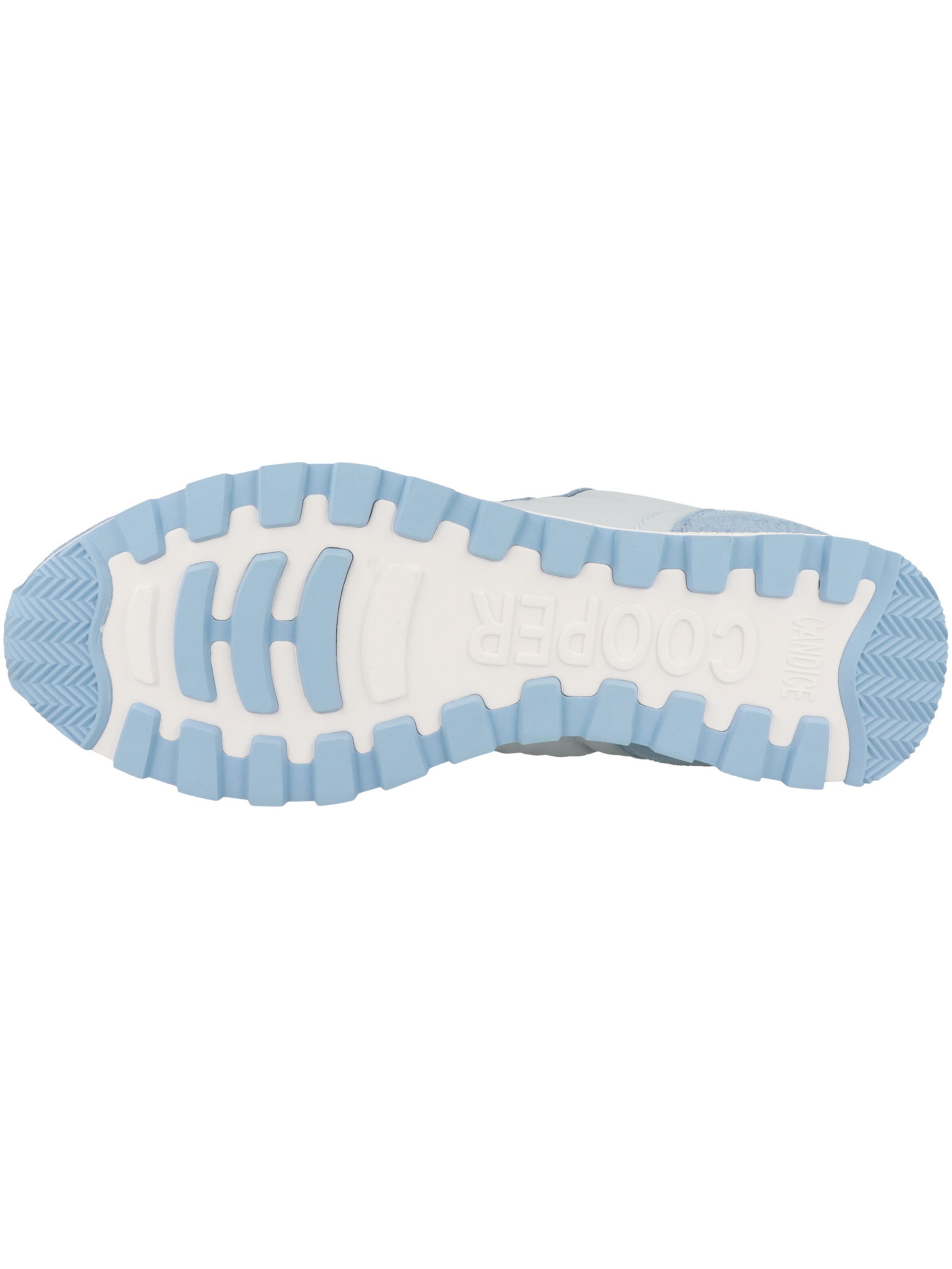 Baskets basses 'Plume' Candice Cooper en bleu