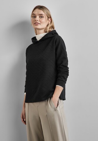 STREET ONE Sweatshirt in Black