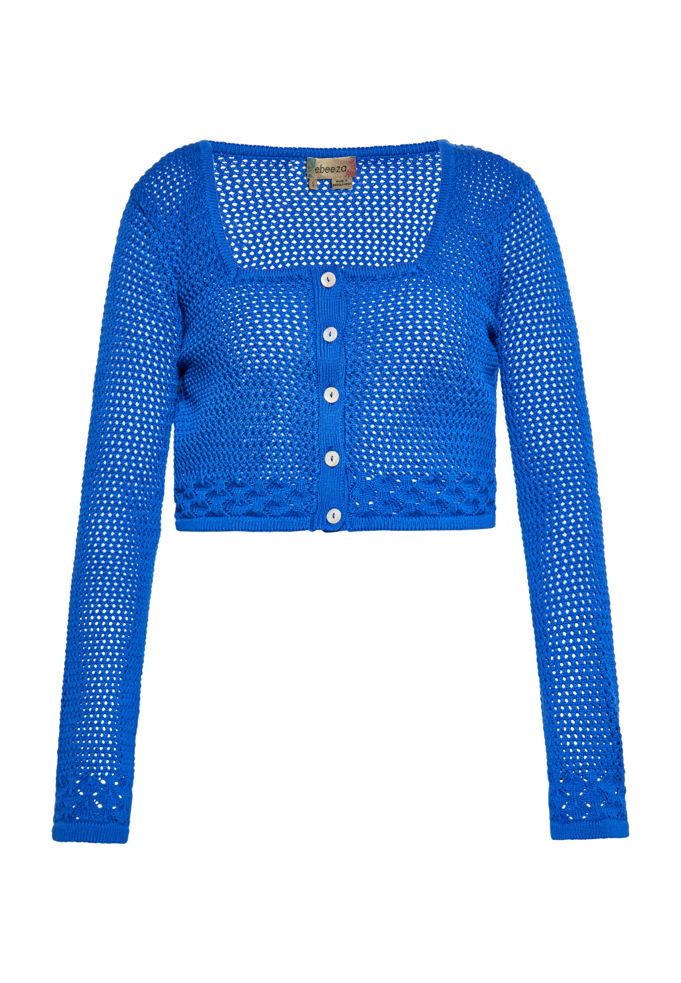 ebeezaKardigan - plava boja: prednji dio