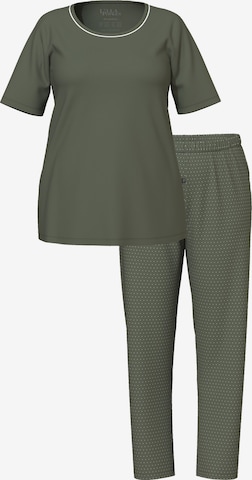 Pyjama Ulla Popken en vert : devant