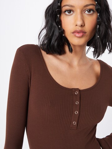 PIECES Shirt 'Kitte' in Braun