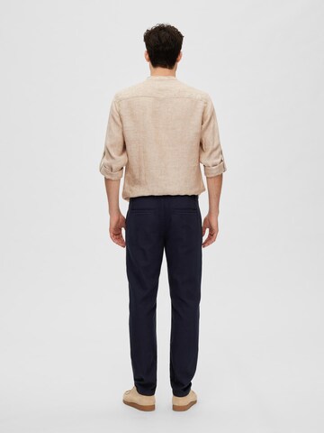 SELECTED Tapered Chinohousut 'Jax' värissä sininen