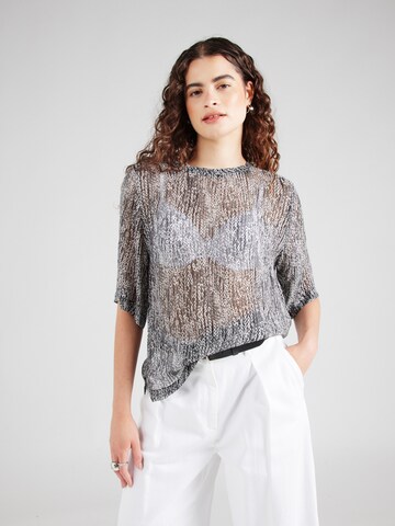 Chemisier 'DIEDRA' DRYKORN en gris : devant