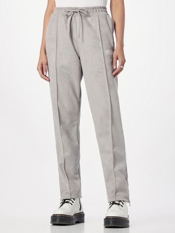 Pegador Regular Pleated Pants 'CHRISTIE' in Grey: front