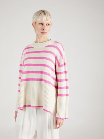 ONLY Pullover 'HELLA' in Beige: Vorderseite
