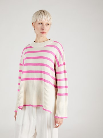 ONLY Sweter 'HELLA' w kolorze beżowy: przód