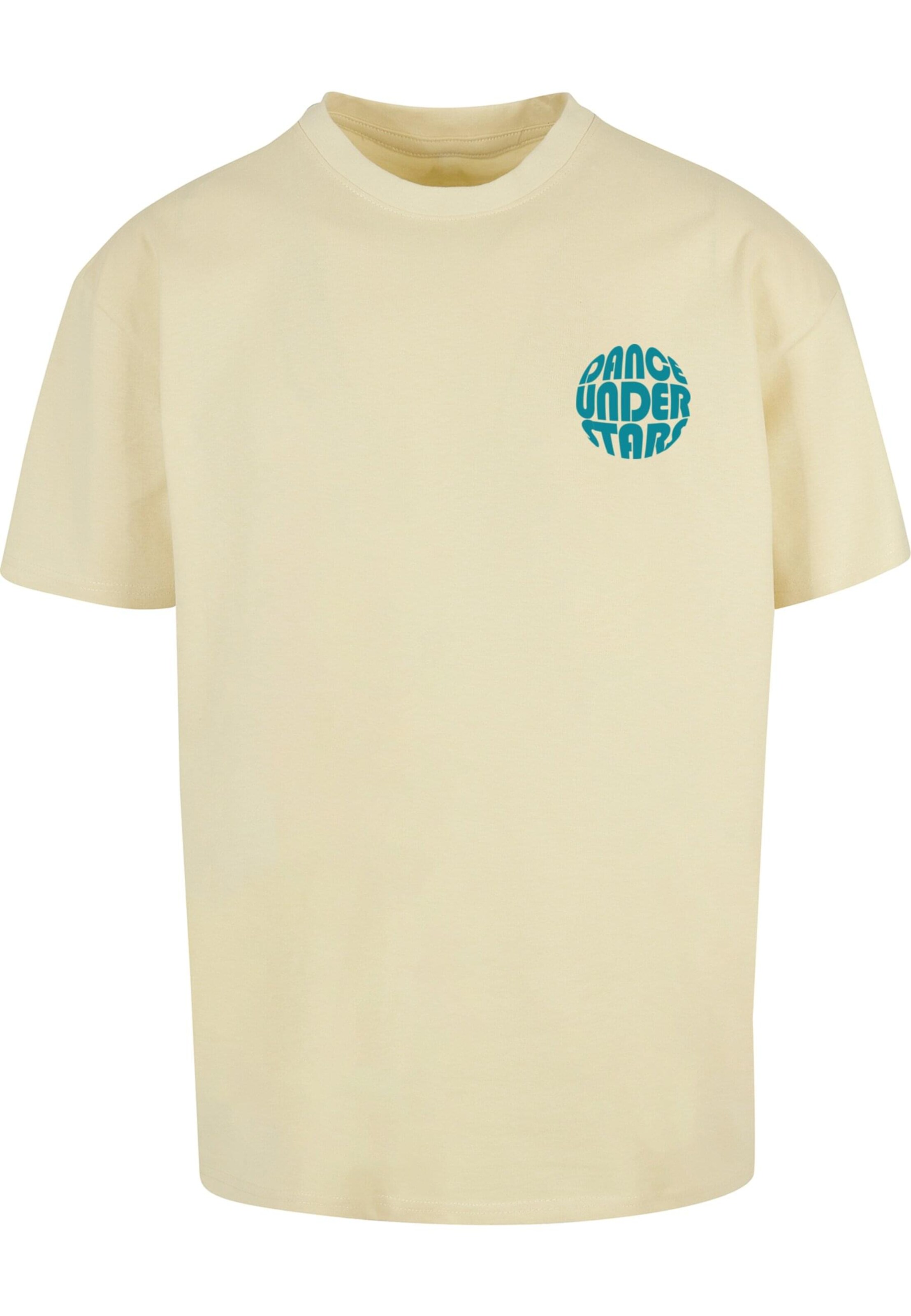 Merchcode Shirt 'Dance Under Stars' in Yellow: front