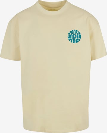 Merchcode Shirt 'Dance Under Stars' in Yellow: front