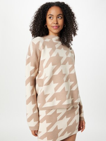 Pullover 'LEX' di 4th & Reckless in beige: frontale