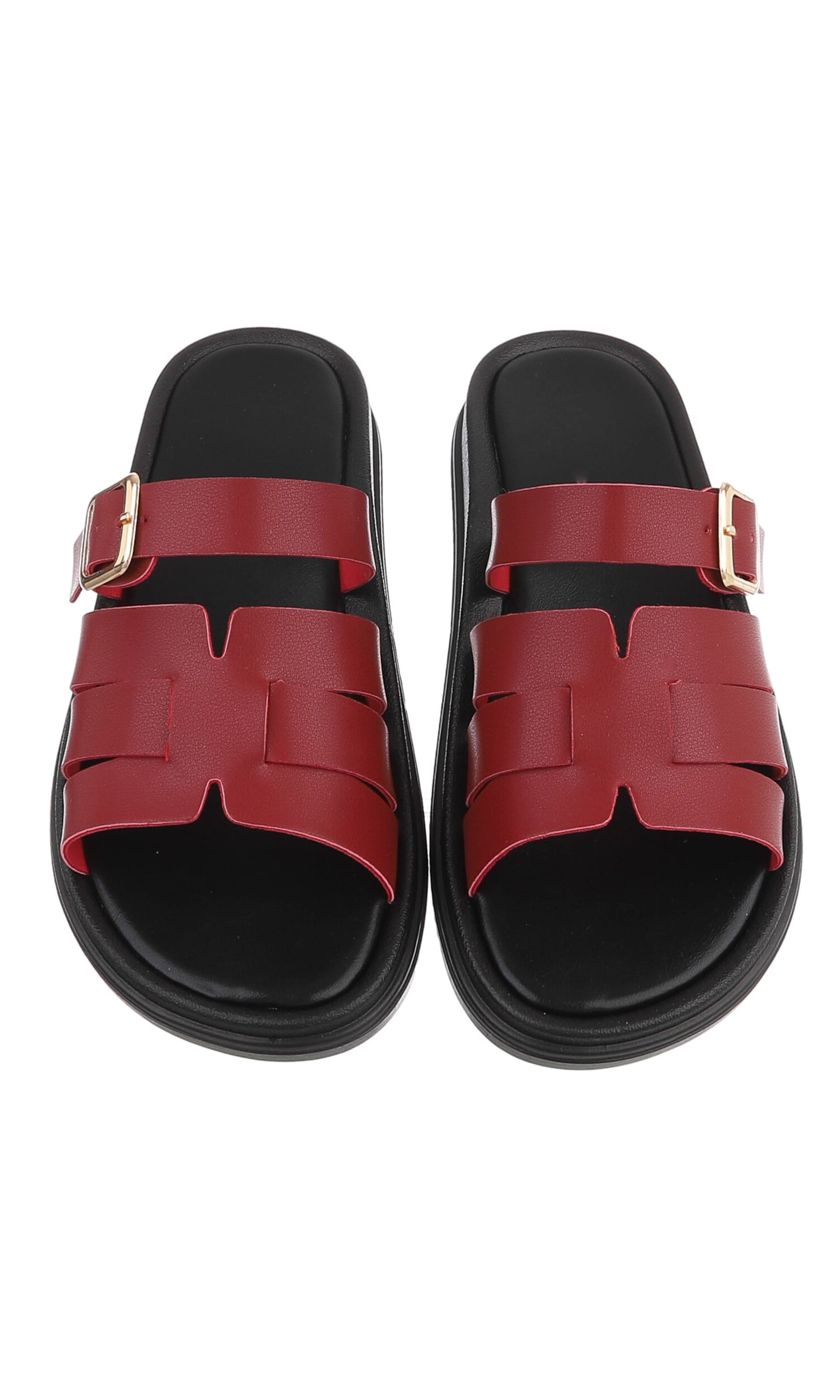 Ital-Design Mules in Red