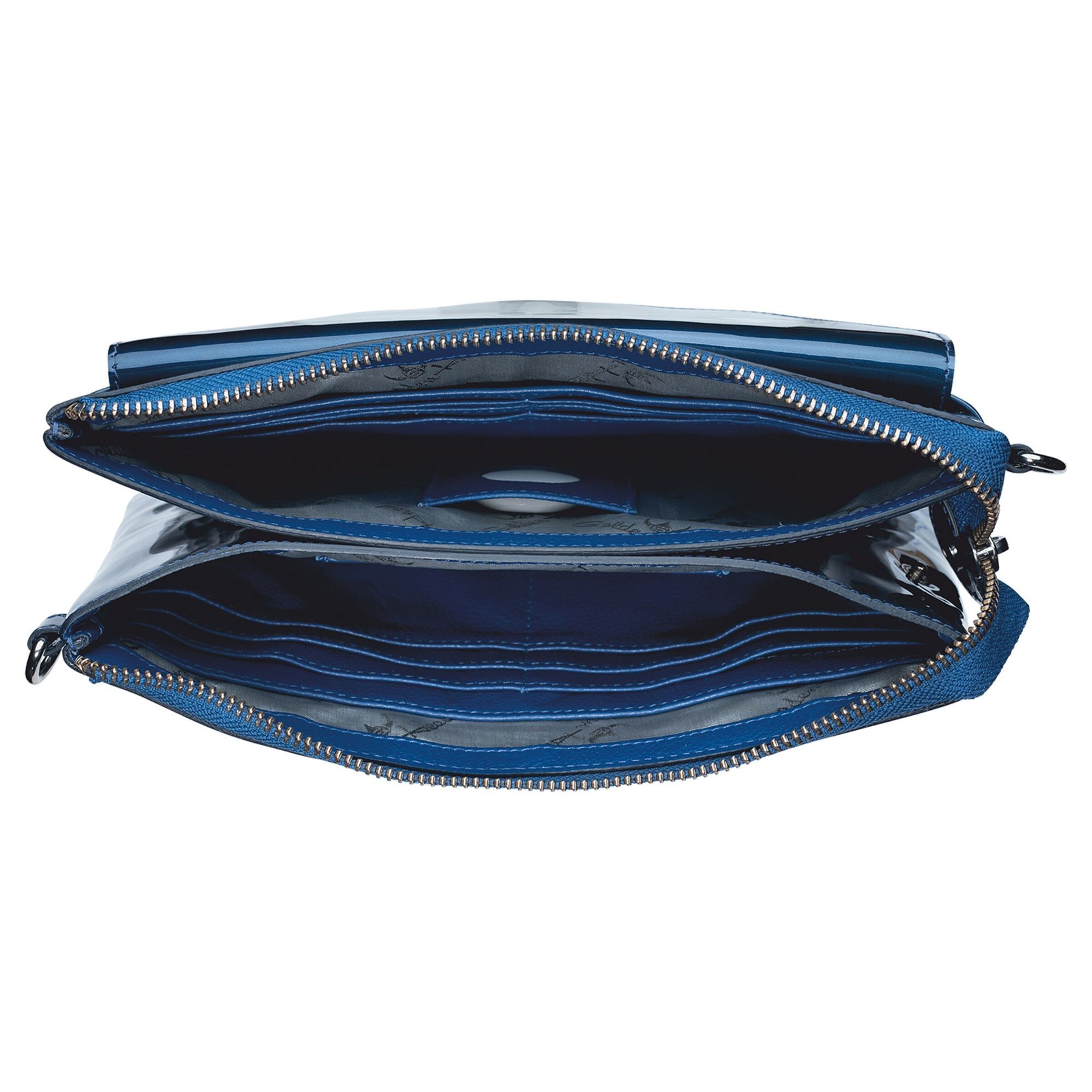 GOLDEN HEAD Clutch 'Carrara' in Blue