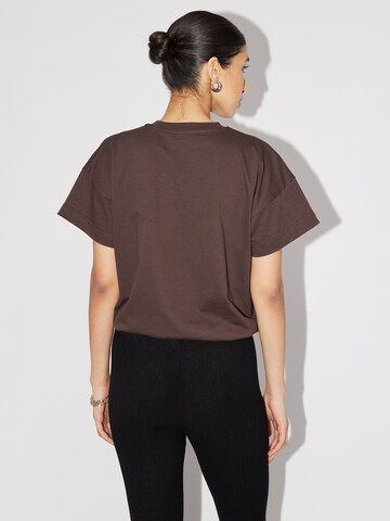 T-shirt 'Aliya' LeGer by Lena Gercke en marron