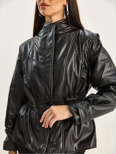 Bianco Lucci Between-Season Jacket in Black, Item view