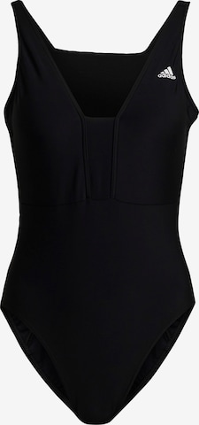 ADIDAS PERFORMANCE Active Swimsuit 'Iconisea' in Black: front