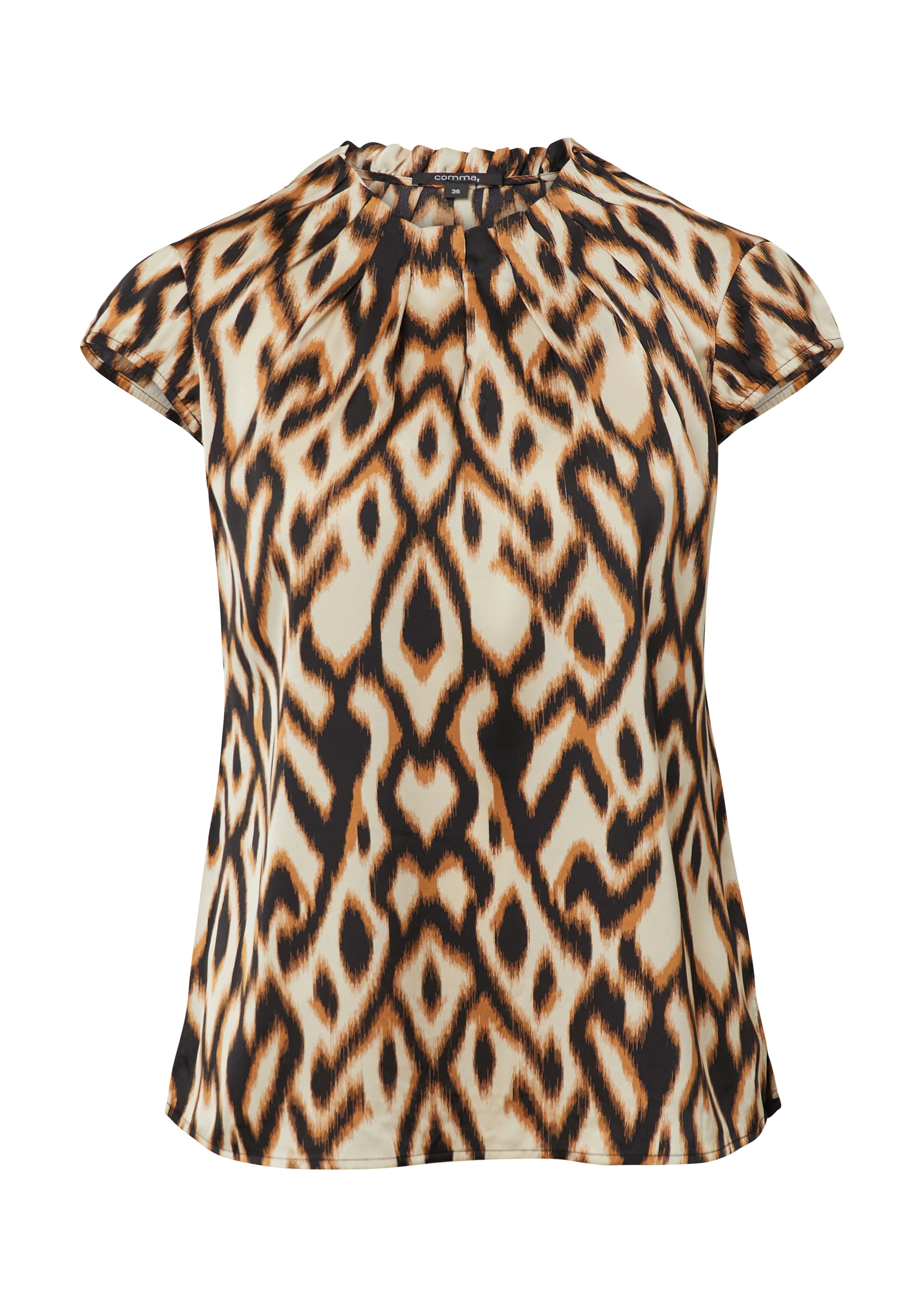 COMMA Μπλούζα σε μπεζ: μπροστά