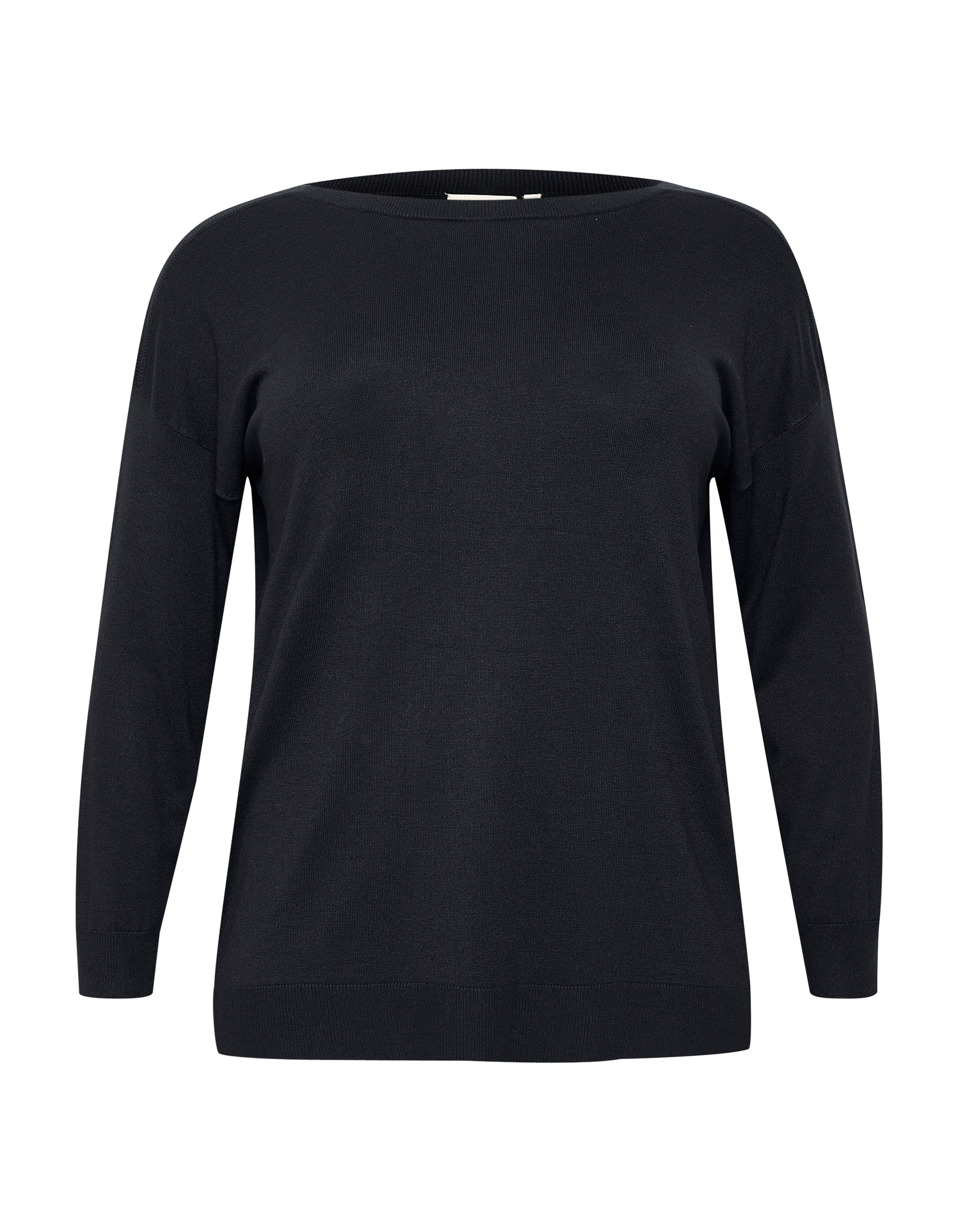 KAFFE CURVE Pullover 'Malanu' in Blau: Vorderseite