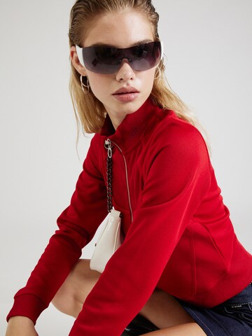 G-Star RAW Sweat jacket in Red