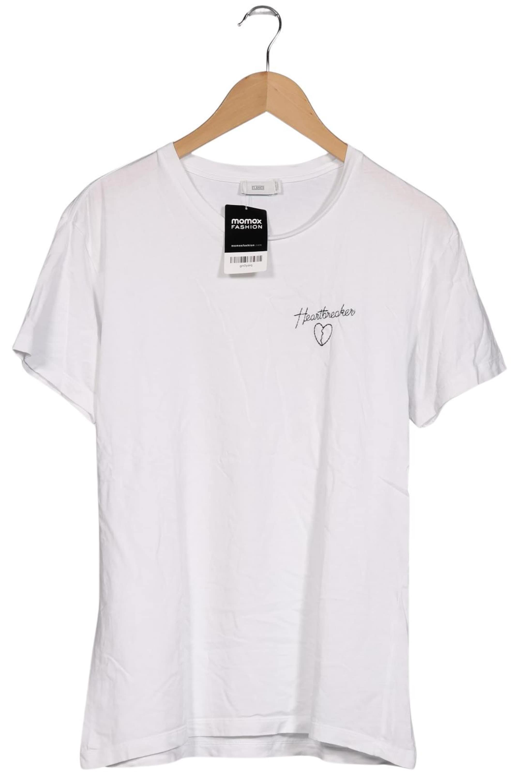 Closed T-Shirt M in Weiß: Vorderseite