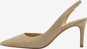 auksinė MICHAEL Michael Kors Basutės 'ALINA': priekis