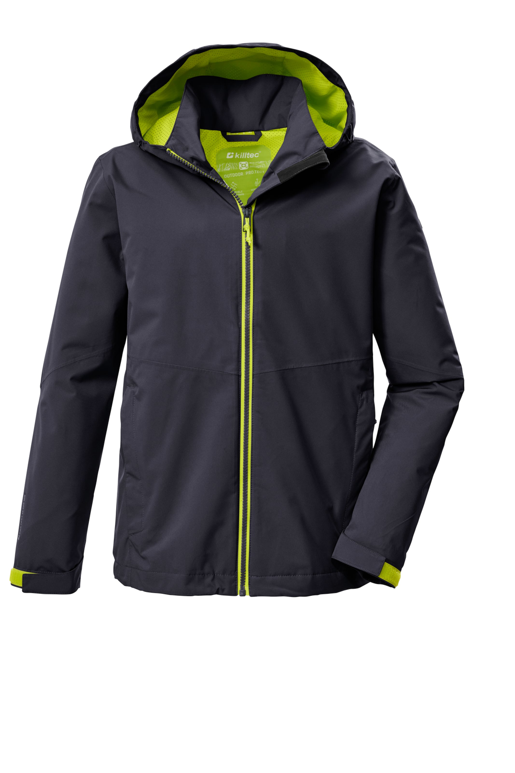 KILLTEC Outdoorjacke in schwarz, Produktansicht