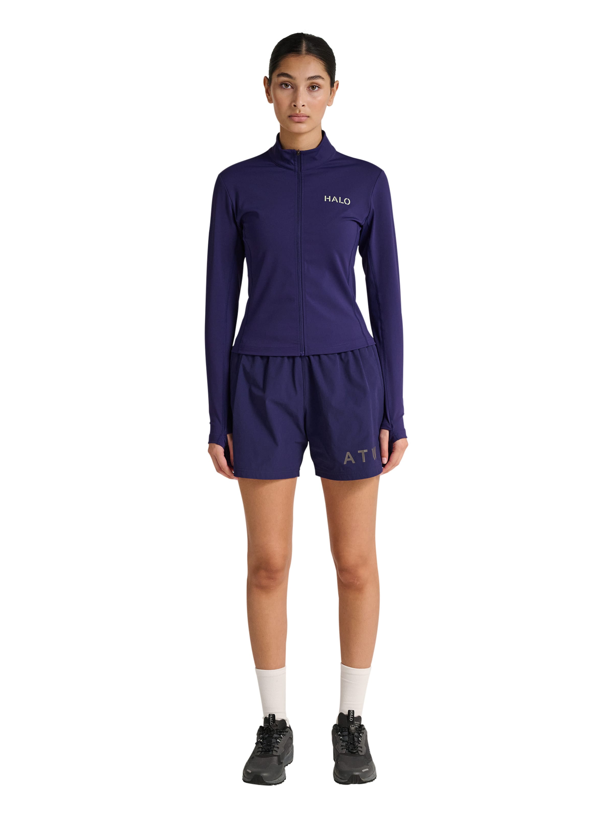 HALO Loosefit Broek in Lila